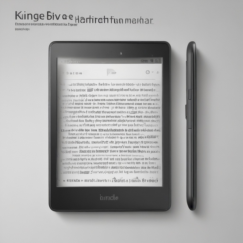 Kindle Paperwhite e-reader